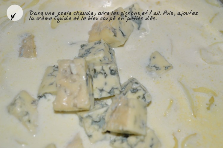 sauce au bleu
